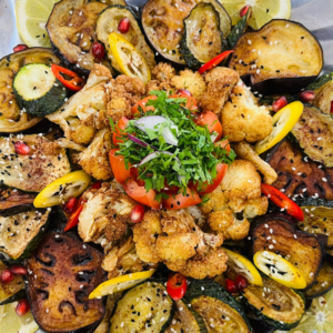 Makali Platte(frittierte Gemüses) für 5 Person