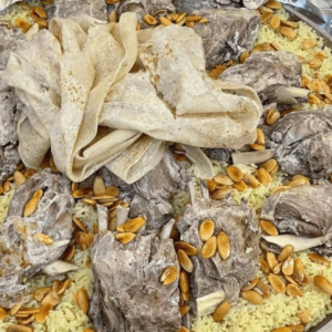 Mansaf mit Kalbfleisch