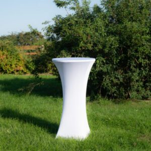 Stehtisch mit Strech-Husse